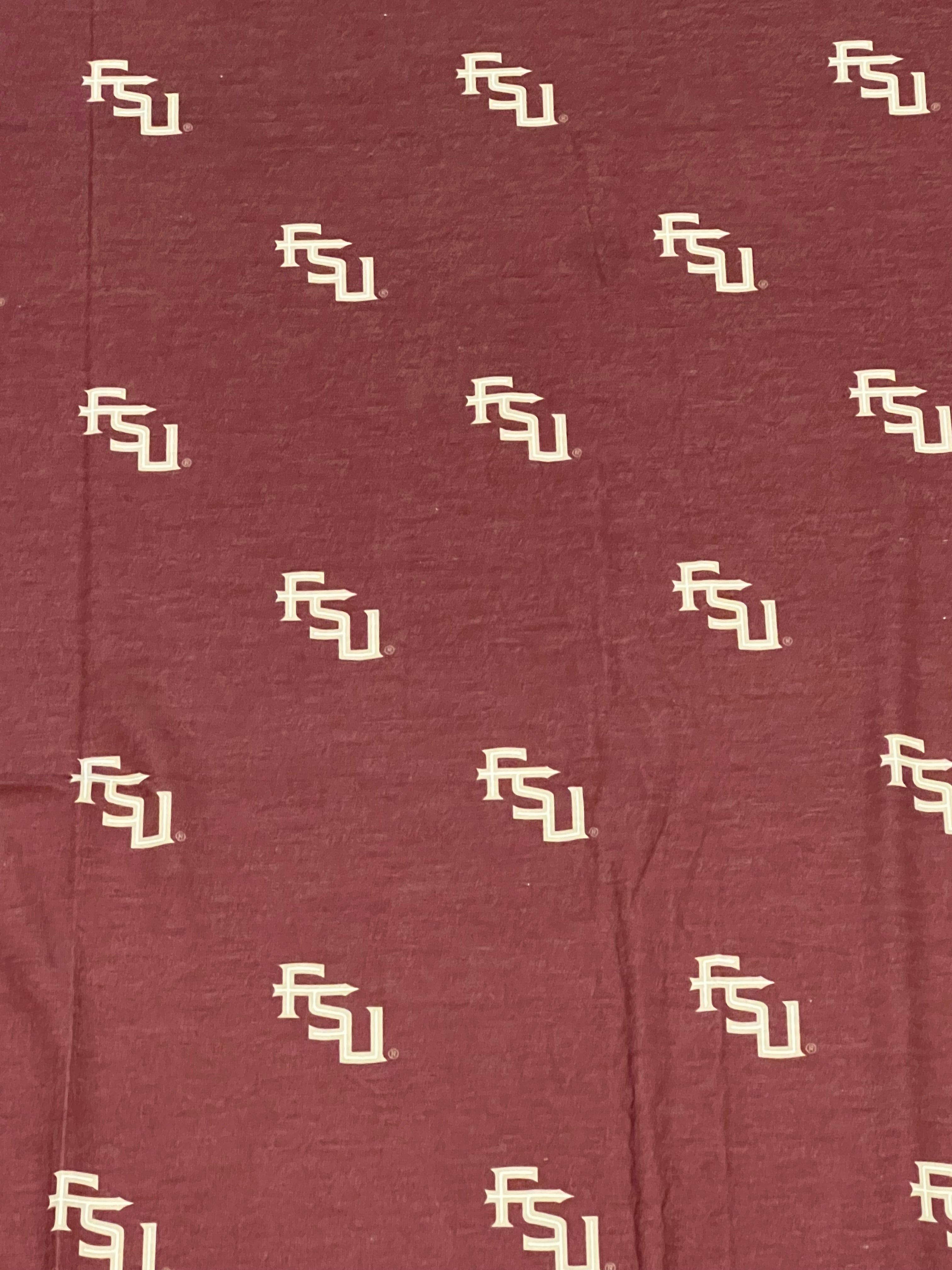 Florida State University Knit Swaddle Blanket – Soft Stretchy Baby Wrap – Officially Licensed FSU Seminoles Newborn Gift