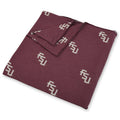 Florida State University Knit Swaddle Blanket – Soft Stretchy Baby Wrap – Officially Licensed FSU Seminoles Newborn Gift