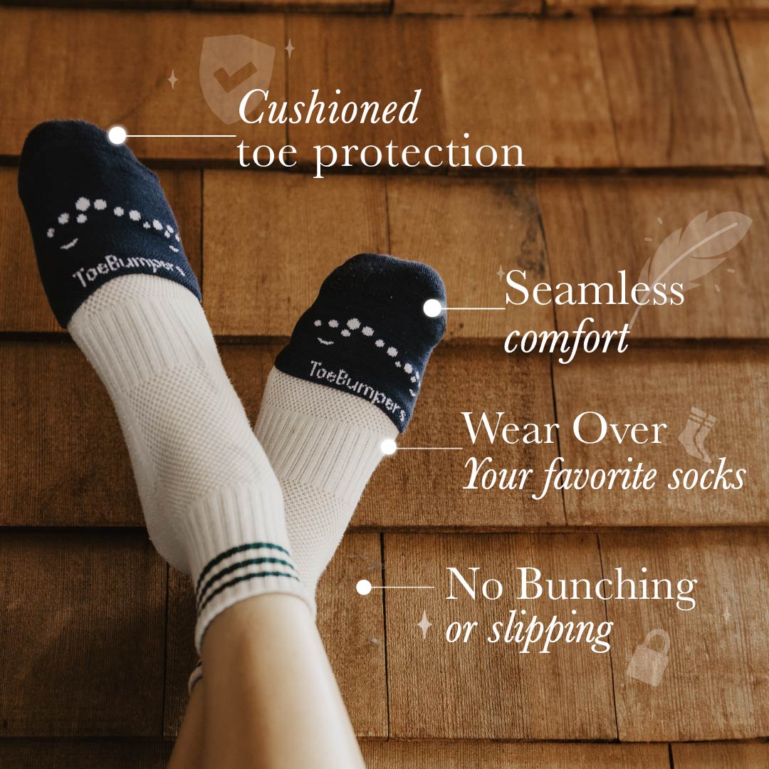 The Protector Pack - Men's Running Toe-Cushioning Sock (4-Pack)